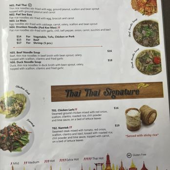 Thai Thai Restaurant - Menú - Thai Near Me - Cody, Wyoming Thai Thai Restaurant - Menú - Thai Near Me - Cody, Wyoming