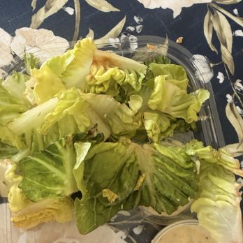 Boudin SF - Brown spots on my lettuce. Must be from the previous day. - Bakeries Near Me - Santa Ana, California