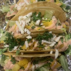 Mango's Caribbean Grill Food Truck - Shrimp Tacos