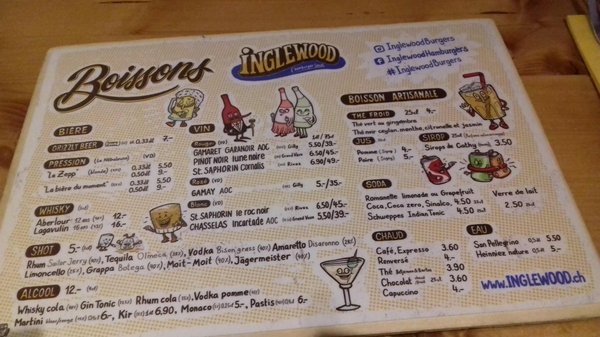 Menu photo 2 Inglewood Lausanne, VD