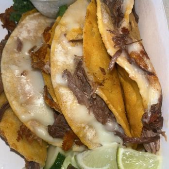 Los Pookies - Dry spot almost looks like mold. - Tacos Near Me - Albuquerque, New Mexico
