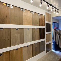 Redeemed Flooring & Home Improvement - Our showroom, showcasing the 9.5" extra wide plank engineered hardwood floors!