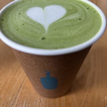 Blue Bottle Coffee - B Street - Matcha latte with oat milk - Coffee & Tea Near Me - San Mateo, California