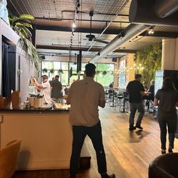 Terra Nova - Indoor bar area order drinks & food here. Get a text when it's ready for pick up.