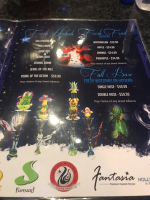 Menu photo 2 Hollywood Smokes Tinley Park, IL Menu photo 2 Hollywood Smokes Tinley Park, IL