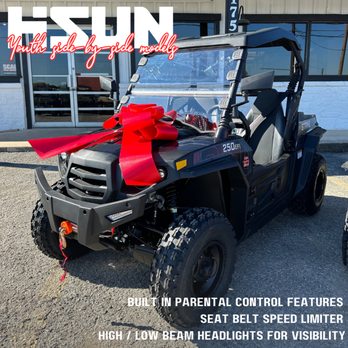 Texas Tractor Country - Hisun Motors Youth Model Side-by-Side - Home & Garden Near Me - New Braunfels, Texas Texas Tractor Country - Hisun Motors Youth Model Side-by-Side - Home & Garden Near Me - New Braunfels, Texas