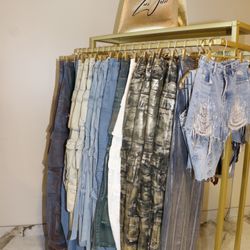 Zuri Jolie Boutique - Cargo Jeans, Denim Jumpsuits, Shorts, and more!