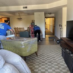 They wrapped all of my furniture very thoroughly.
