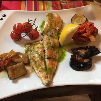 La Casalinga - Duo de poisson (dorade et cabillaud) - Catalan Near Me - Collioure, 66