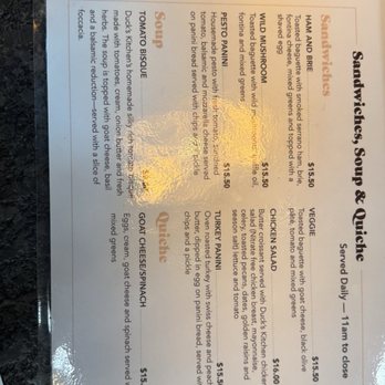 The Reading Room - Menú - Coffee & Tea Near Me - Decatur, Georgia