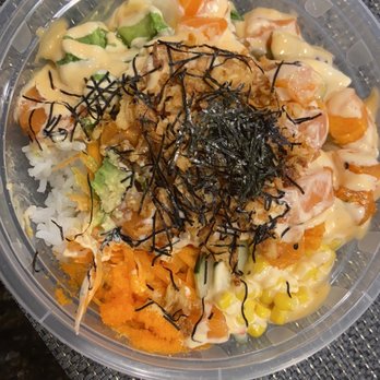 Poke Bros - Spicy Salmon Build Your Own Poke Bowl - Poke Near Me - Villa Park, Illinois Poke Bros - Spicy Salmon Build Your Own Poke Bowl - Poke Near Me - Villa Park, Illinois