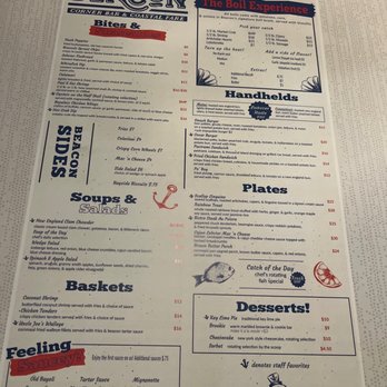Beacon Corner Bar - Menu - Seafood Near Me - Grand Rapids, Michigan