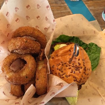 Bareburger - Forest Hills - Fried chicken burger - Burgers Near Me - Forest Hills, New York
