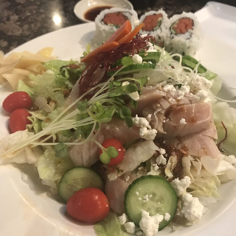 Sakura Ojai - Albacore salad - Korean Near Me - Ojai, California
