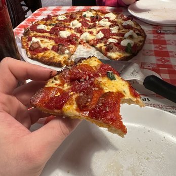 Jolly’s Pizza - The Peppy Pig (Pepperoni Pizza): Classic pepperoni with red sauce, extra pepperoni, hot honey, and torn basil... A MUST TRY! - Breweries Near Me - North Royalton, Ohio Jolly’s Pizza - The Peppy Pig (Pepperoni Pizza): Classic pepperoni with red sauce, extra pepperoni, hot honey, and torn basil... A MUST TRY! - Breweries Near Me - North Royalton, Ohio