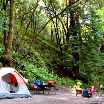 Fernwood Resort - spot# 53 my set up - Hotels Near Me - Big Sur, California