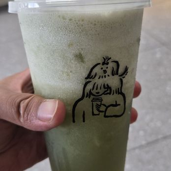 HeyTea - Cloud Green Grape - Bubble Tea Near Me - Rockville, Maryland