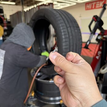 Anthony's Tires - Nail in my run flat tire. They patched it up no problem - Tires Near Me - Sun Valley, California