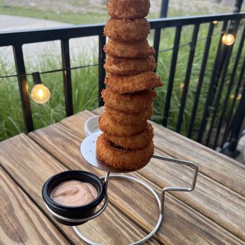 Social House Kitchen & Tap - Onion Rings - New American Near Me - South Riding, Virginia