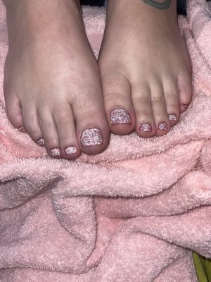 Gel Pedicures - Showcasing all of my gel pedicure services. There are some before and afters!