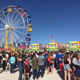 SUPER long lines at the ticket booths.  It was like this literally all day.  They need more booths or better organization.