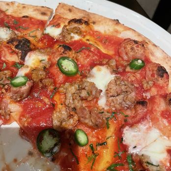 Vesta - Sausage & Honey Pizza - Pizza Near Me - Redwood City, California Vesta - Sausage & Honey Pizza - Pizza Near Me - Redwood City, California