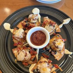 Riverside Steak & Seafood - Scallops and nachos appetizer