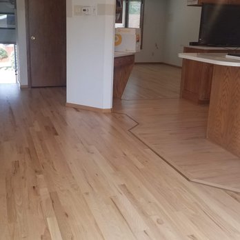 Rooney's Hardwood Floors - New red oak natural installed in DR and LR to match existing Kitchen. Great work. Thanks Rich and Samantha. VB - Flooring Near Me - Morrison, Colorado Rooney's Hardwood Floors - New red oak natural installed in DR and LR to match existing Kitchen. Great work. Thanks Rich and Samantha. VB - Flooring Near Me - Morrison, Colorado