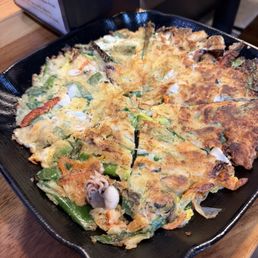 Seafood pancake Seafood pancake