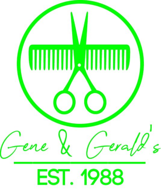 Gene And Gerald's Barber Shop Logo