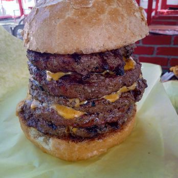 The Big Bopper Drive-In - The Big Bopper 5 stack! - Burgers Near Me - Solvang, California The Big Bopper Drive-In - The Big Bopper 5 stack! - Burgers Near Me - Solvang, California