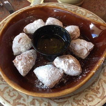 Another Broken Egg Cafe - Biscuit Beignets with honey marmalade! Super yummy! - Breakfast & Brunch Near Me - Panama City Beach, Florida