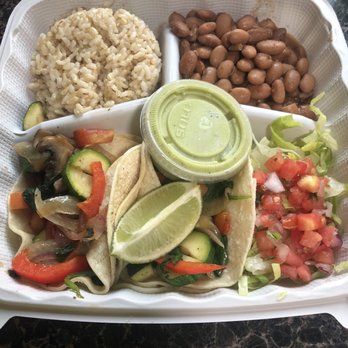 The Green Enchilada - Veggie taco plate - Mexican Near Me - Pacifica, California The Green Enchilada - Veggie taco plate - Mexican Near Me - Pacifica, California