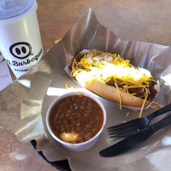Q Barbeque - Had a craving for a chili dog... once I walked in, the aroma from the smokers hit me!  Took everything to stay focused on the chili dog... - Barbeque Near Me - Glen Allen, Virginia