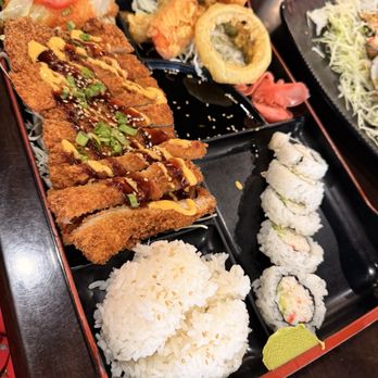 Hamachi Sushi - Pork Katsu (Bento) - Sushi Bars Near Me - El Paso, Texas Hamachi Sushi - Pork Katsu (Bento) - Sushi Bars Near Me - El Paso, Texas