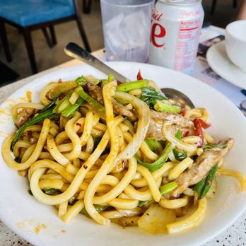 Tasty Garden - XO Stir Fried Beef with Instant Noodle XO - Asian Fusion Near Me - Irvine, California