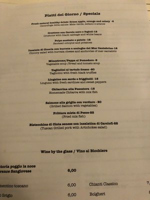 Menu photo 4 Ristorante Accademia Florence, FI Menu photo 4 Ristorante Accademia Florence, FI