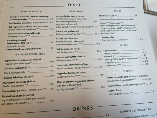Menu photo 8 Figlmüller Vienna, 9