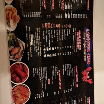 Laughing Crab - Menu - Cajun/Creole Near Me - West Des Moines, Iowa Laughing Crab - Menu - Cajun/Creole Near Me - West Des Moines, Iowa