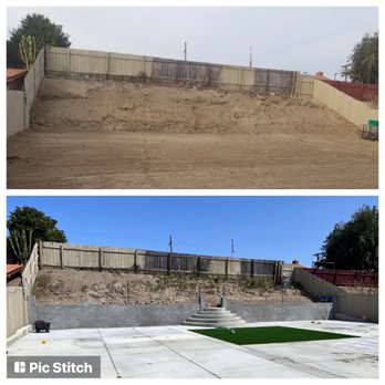 Adrian’s Concrete - Before and after - Masonry/Concrete Near Me