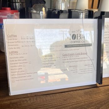 Mobar Coffee - Menu - Coffee & Tea Near Me - Pico Rivera, California Mobar Coffee - Menu - Coffee & Tea Near Me - Pico Rivera, California