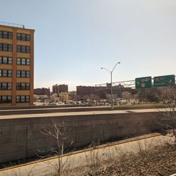 Amtrak - View in between