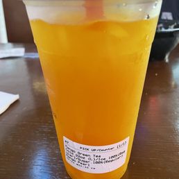 Mango Green Tea (L) Mango Green Tea (L)