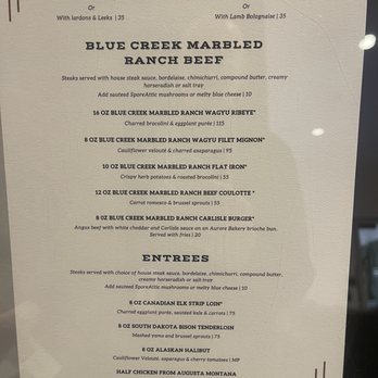 Element Bozeman - Menu 7/26 - Hotels Near Me - Bozeman, Montana