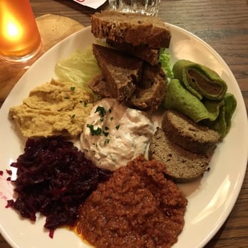Restaurace Maitrea - Appetizer sampler plate - Vegetarian Near Me - Prague, Puerto Rico
