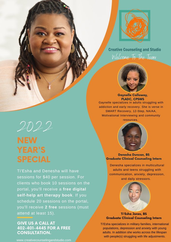 Creative Counseling and Studio - grief counselor in Omaha, NE