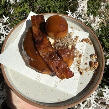 Lingua Franca - Miso Maple Donut - Burgers Near Me - Los Angeles, California Lingua Franca - Miso Maple Donut - Burgers Near Me - Los Angeles, California