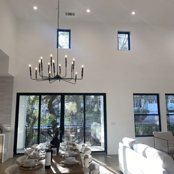 All Pro Finish - Chenille lace white walls painted with beautiful precision. - Painters Near Me - North Highlands, California