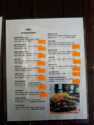 Menu photo 2 Barra Vieja Primo Tapia, BCN Menu photo 2 Barra Vieja Primo Tapia, BCN