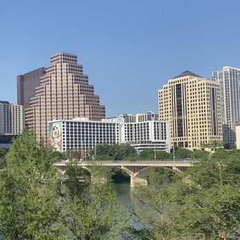 Hyatt Regency Austin - View of Congress bridge (bat bridge) - Hotels Near Me - Austin, Texas